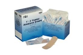 Individually Wrapped Fabric Bandages</BR>1"x3"