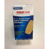 X-Large Fabric Bandages, 2"x4"