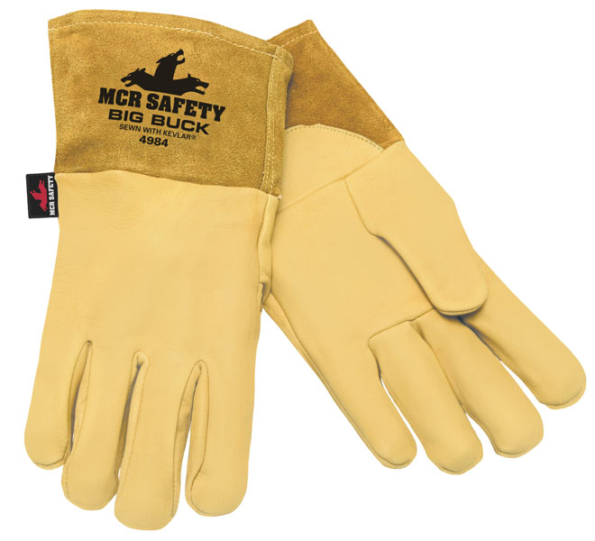 Big Buck Premium Grain Deer Skin Mig/Tig Welders Glove