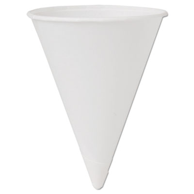 Solo® Treated Paper Cone Water Cup</br>4 oz.