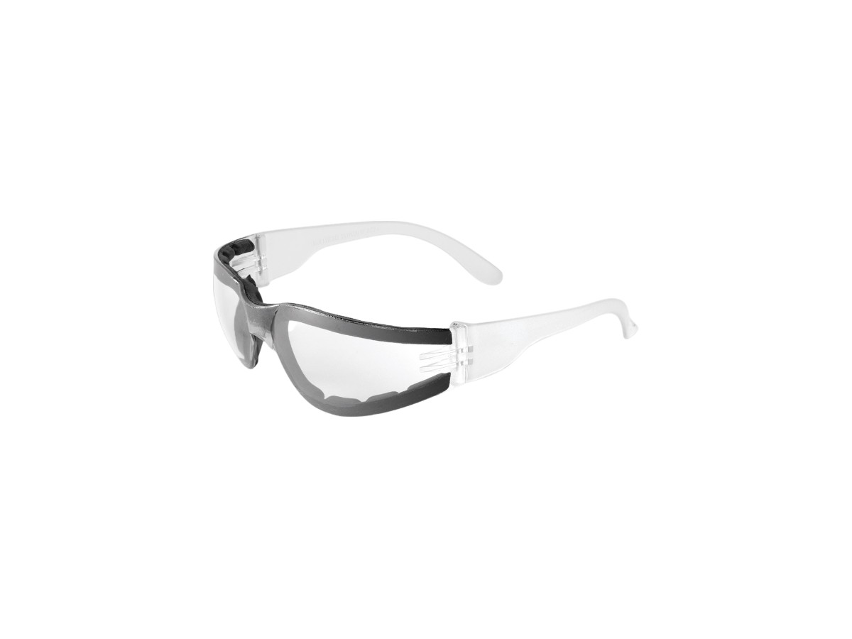 Torrent™ Foam-Lined Safety Glasses with Clear Anti-Fog Lens