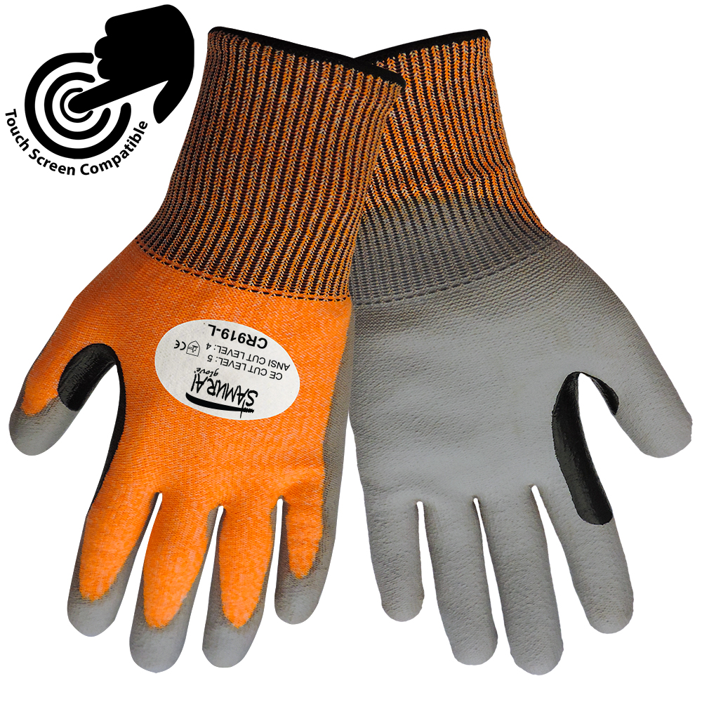 Samurai Glove® Cut and Puncture Resistant Touch Screen Responsive Gloves