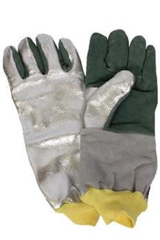 Leather Palm Glove with Aluminized Back