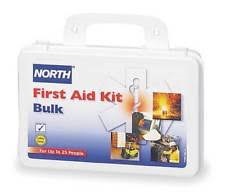 North® by Honeywell White Steel Portable 25 Person First Aid Kit