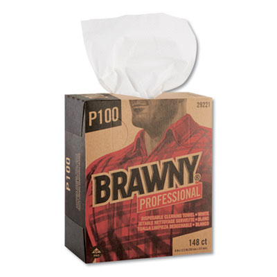 Brawny® Professional P100 Disposable Cleaning Towels