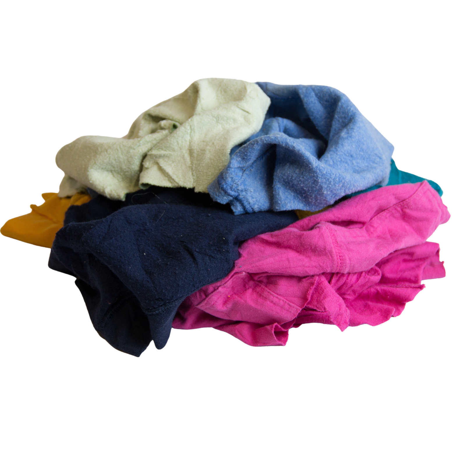 Reclaimed Colored Sweatshirt Rags