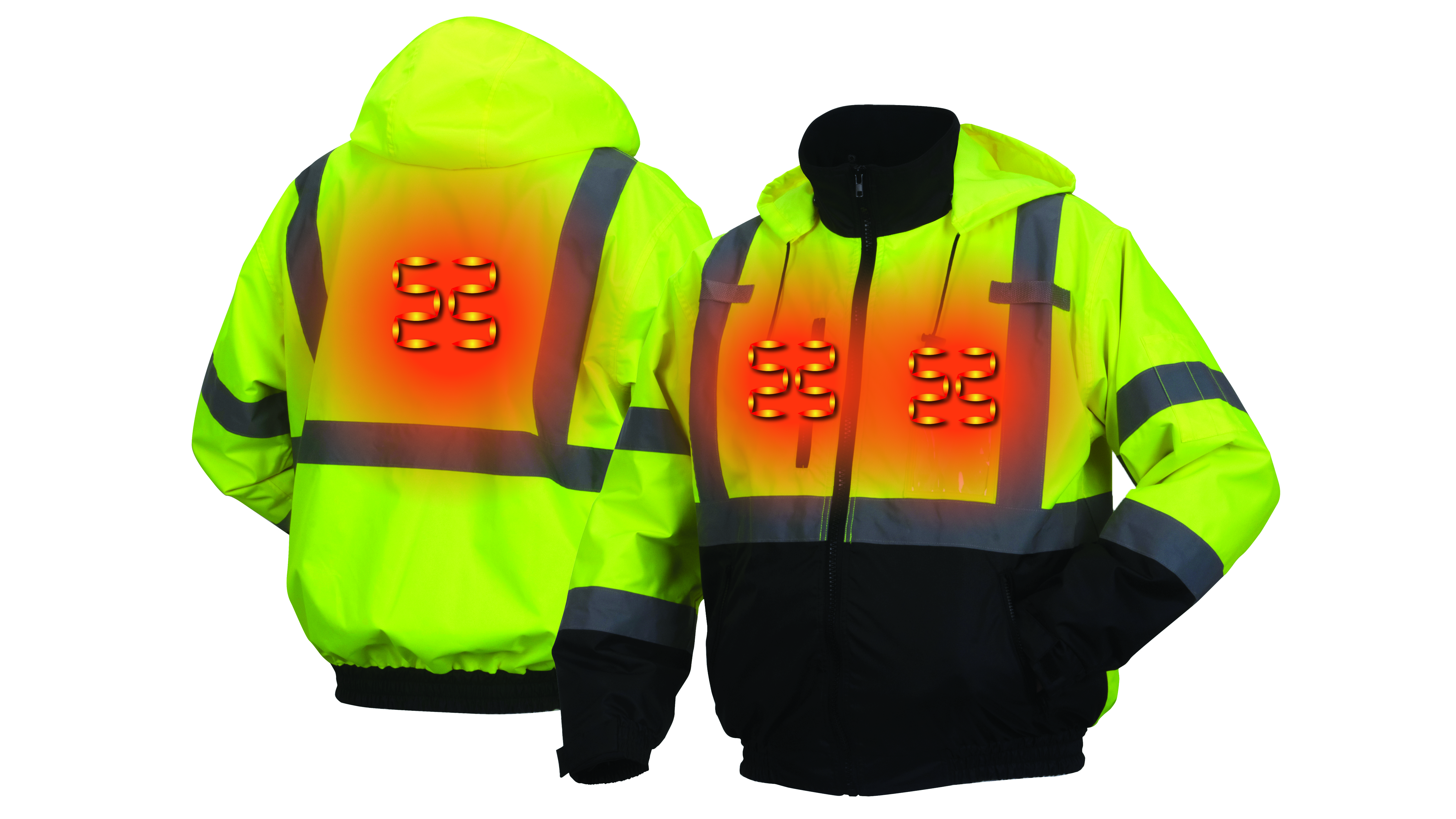 Pyramex Hi-Viz Heated Jacket