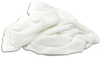 Reclaimed Full White Terry Towel Rags