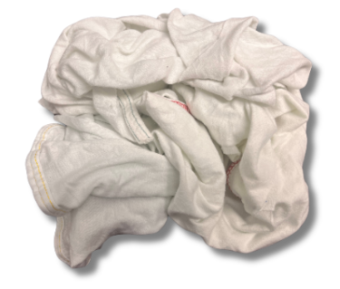 Reclaimed Premium White Knit Sheet Rags