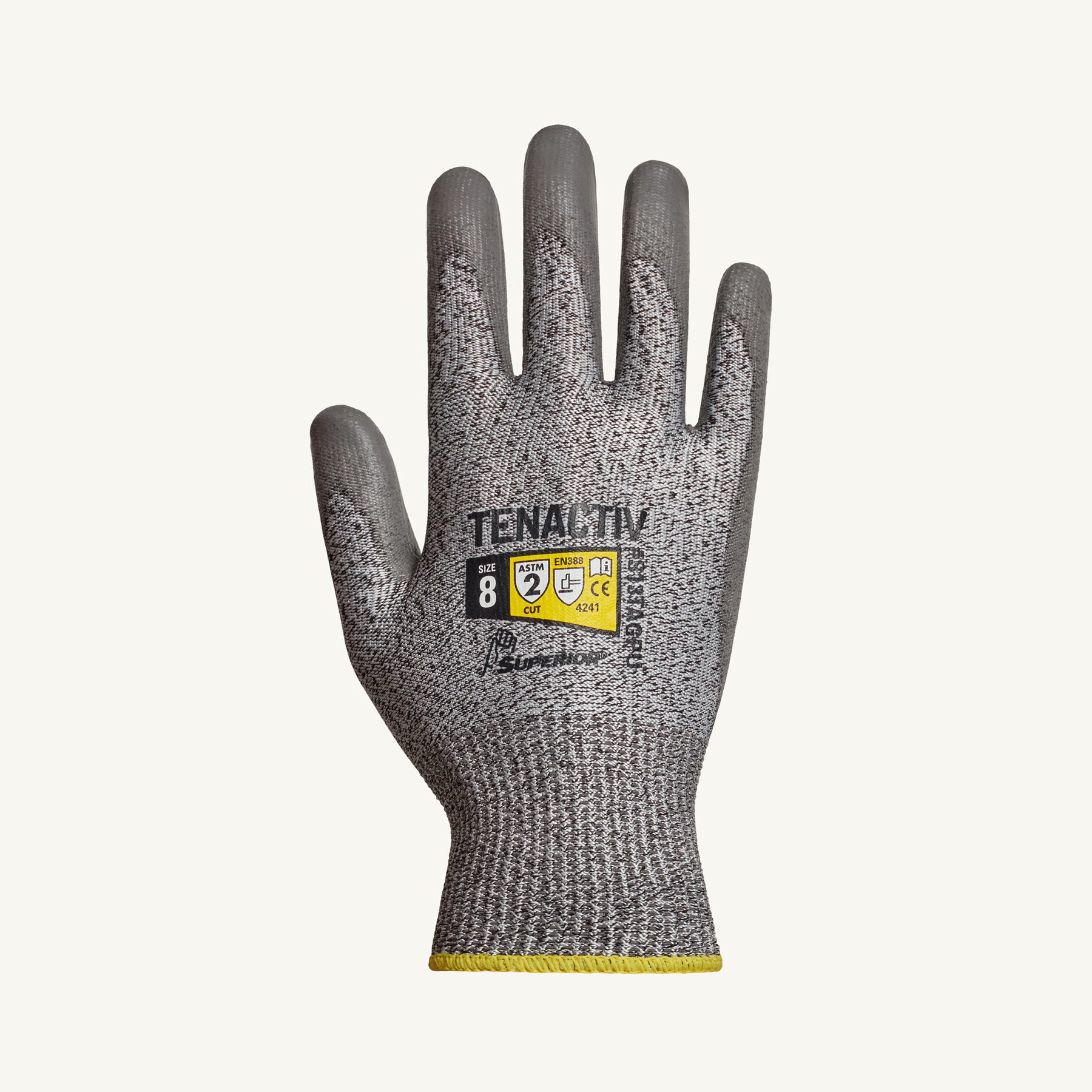 TenActiv Cut-Resistant Strong Grip Work Gloves