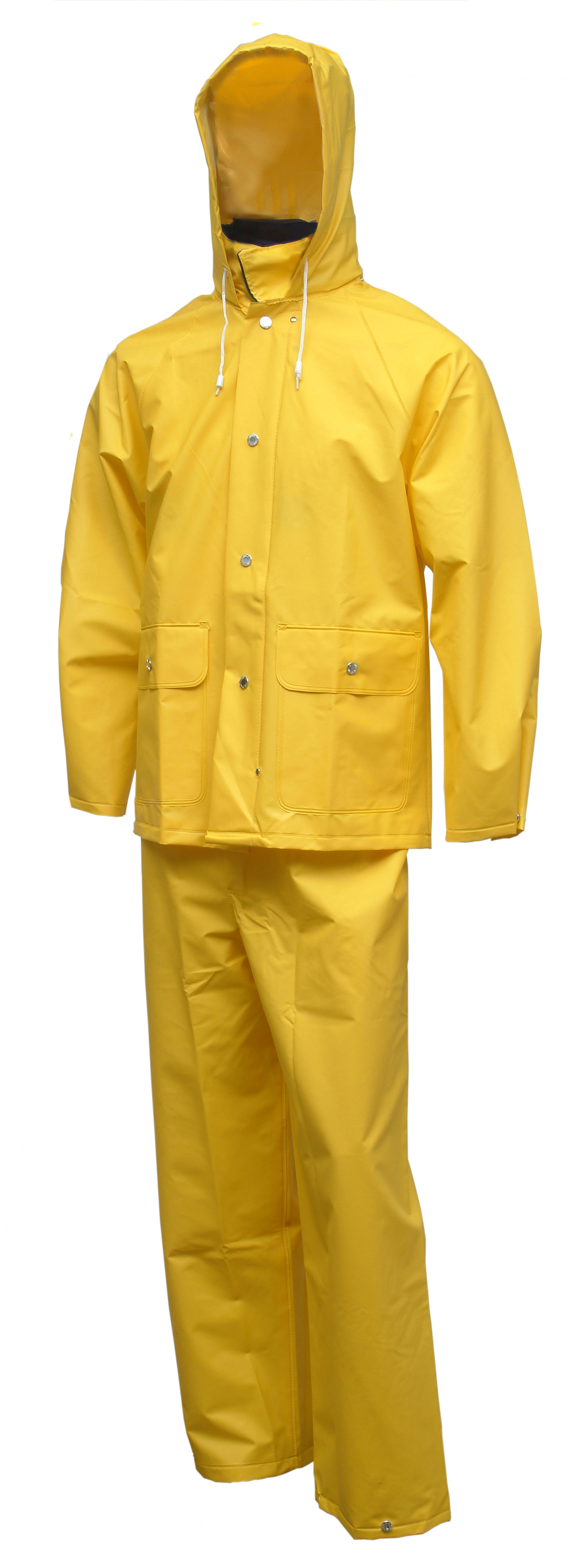 Industrial Yellow Work 3-Piece Rain Suit