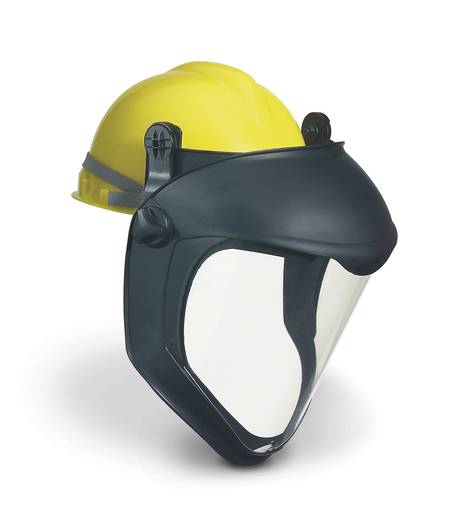 Gray Hard Hat Adapter for Honeywell Uvex® Bionic® Faceshield System