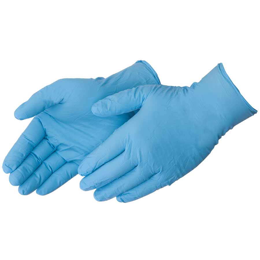 $7.00/Box</br></br>Liberty Glove Duraskin™ Blue Nitrile Gloves 3.5 Mil